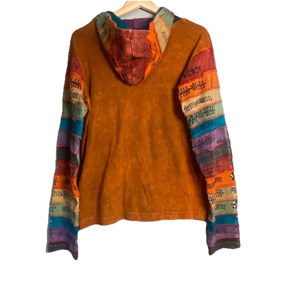 Rising International Multicolor Rainbow Hoodie - Picture 6 of 11